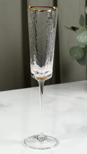 MAGISTRO бокал д/шампанского жемчуг форма треугольник 180мл 9346673